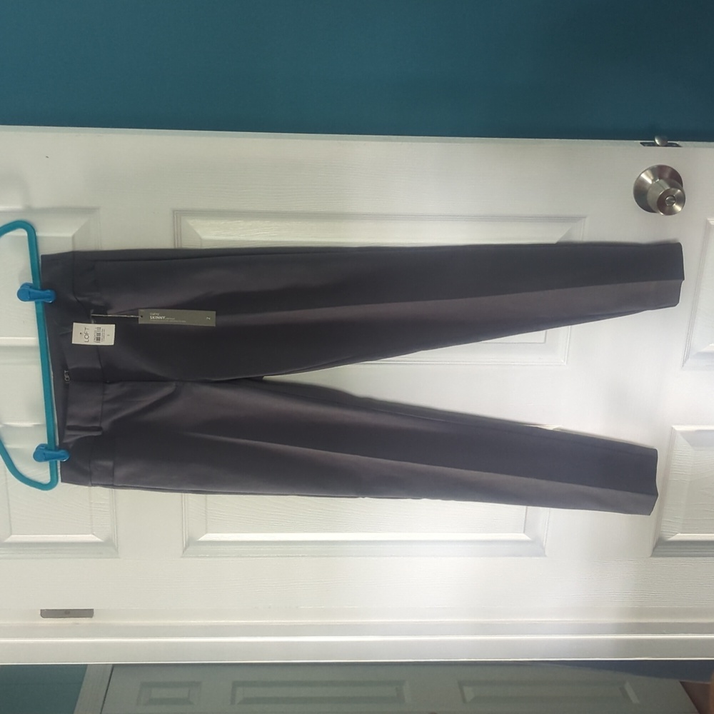 Loft curvy skinny ankle grey NWT size 2